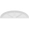 Ekena Millwork Elliptical 3 Spoke Architectural Grade PVC Pediment, 42"W x 11-1/2"H x 2"P PEDPS042X115ELL03 - alternate 6